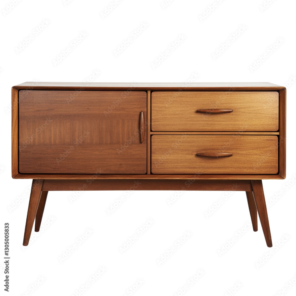 Modern Wooden Sideboard with Two Drawers and One Cabinet Door Modern Wooden Sideboard with Two Drawers and One Cabinet Door