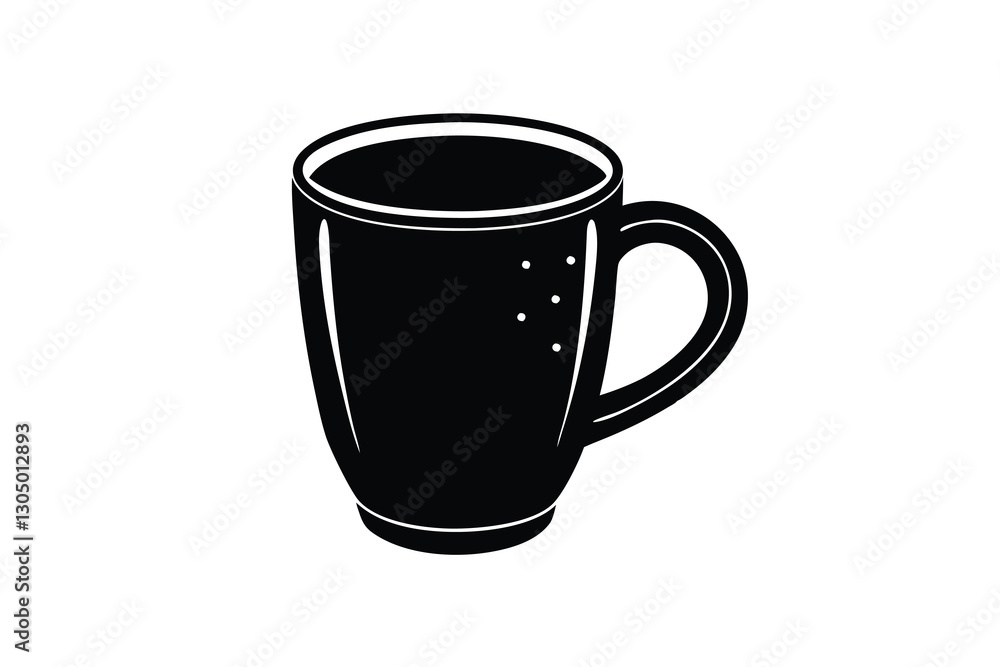 Coffee cup flat icons on white background Coffee cup flat icons on white background