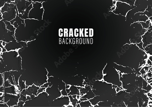cracked background wallpaper effect texture on black