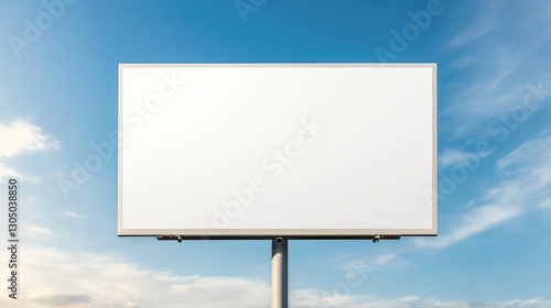 Realistic Outdoor Billboard Mockup in a City Setting