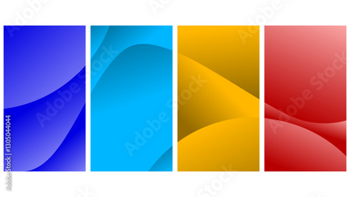 colorful abstract gradient background, suitable for poster and wallpaper