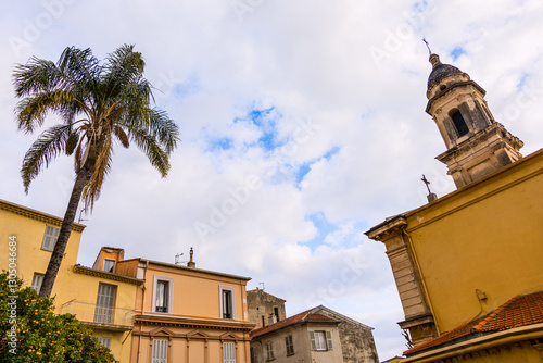 Konstfotografi La Chapelle des Pénitents noirs de Menton en France