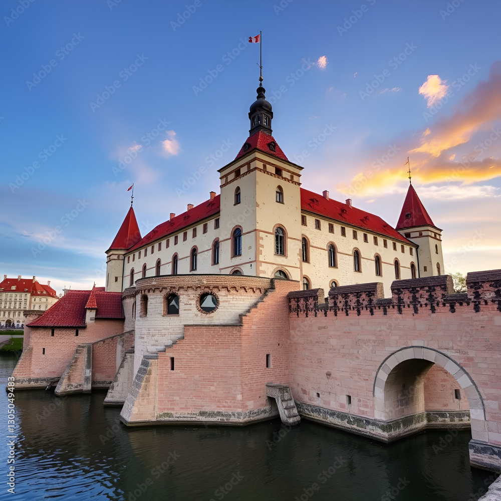 Fototapeta premium Barbican is a historical and architectural monument in Krakow