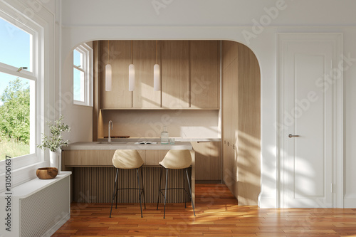 kitchen, luxury, architecture, interior, home