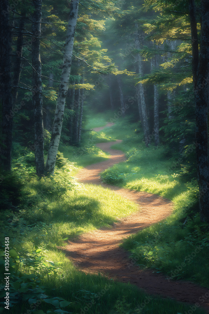 Obraz premium a lush,