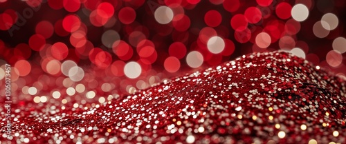 elegant red theme glitters and bokeh abstract background concept backdrop illustration cartoon