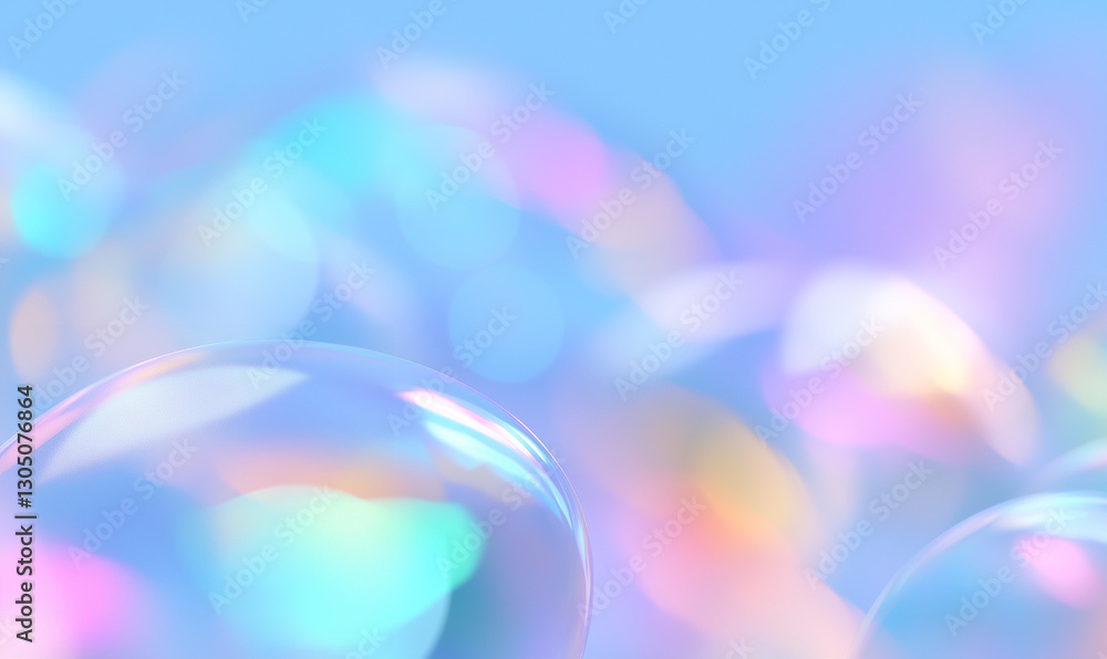 Colorful Bubbles Background. Abstract iridescent bubbles create a dreamy and ethereal atmosphere. The bubbles are softly blurred creating a sense of depth and movement Colorful Bubbles Background. Abstract iridescent bubbles create a dreamy and ethereal atmosphere. The bubbles are softly blurred creating a sense of depth and movement