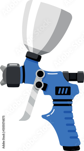 Auto body painting spray gun