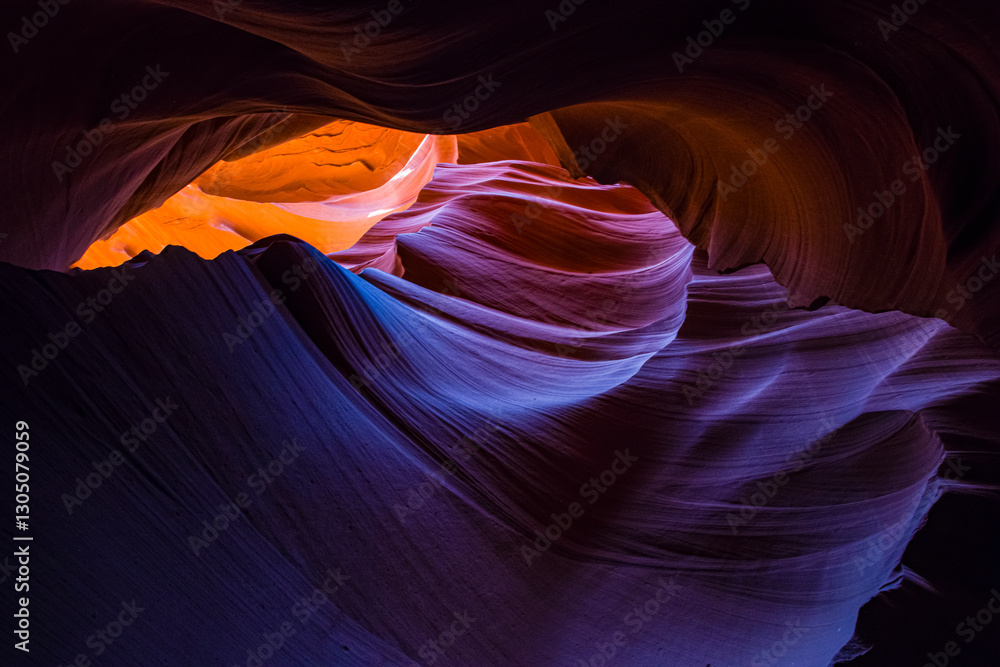 Obraz premium Antelope Canyon, Page in Arizona, USA
