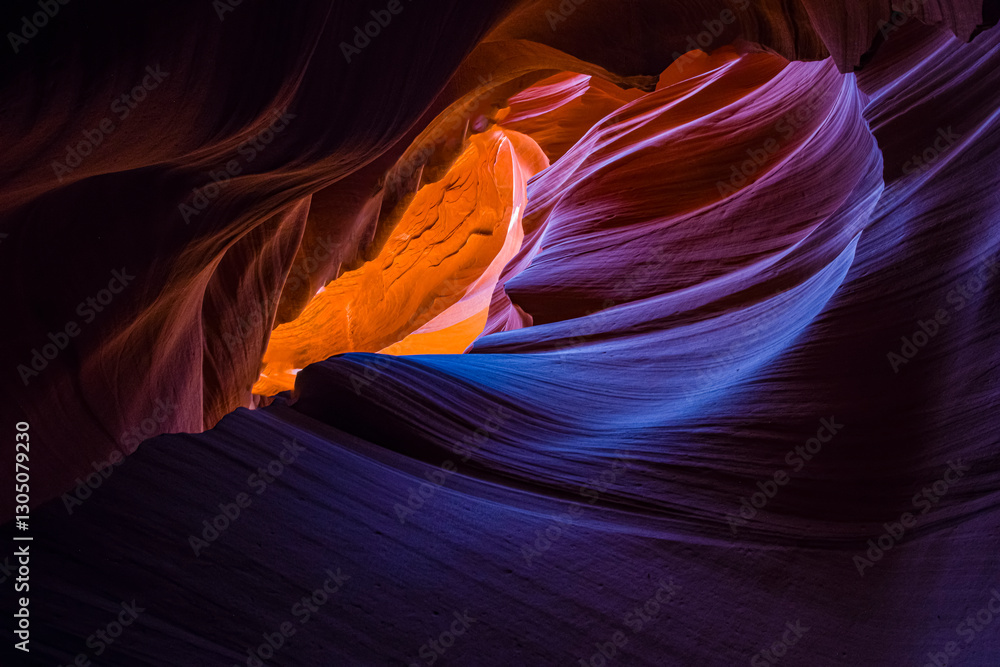 Obraz premium Antelope Canyon, Page in Arizona, USA