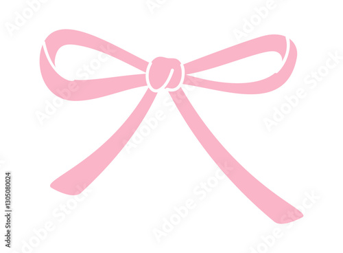 Elegant coquette bow party decoration