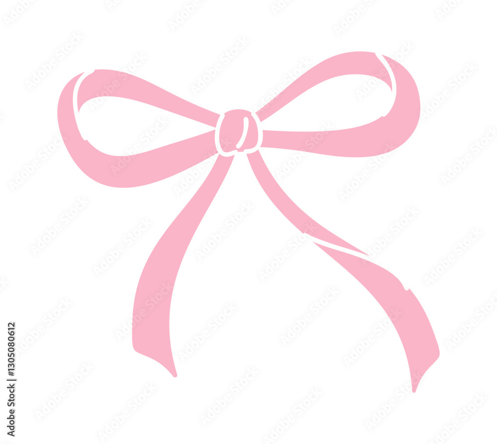 Bow knotted ribbon charming decoration Bow knotted ribbon charming decoration