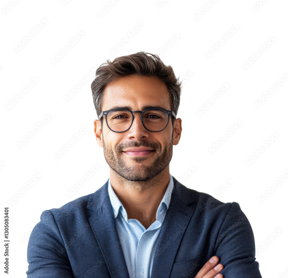 Front view portrait for business professionals isolated on transparent background png Front view portrait for business professionals isolated on transparent background png