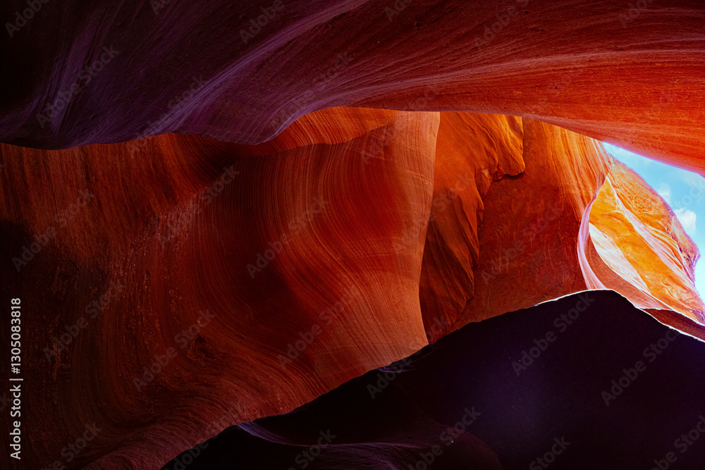 Obraz premium Antelope Canyon, Page in Arizona, USA