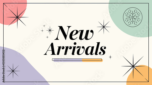 Minimalist New Arrivals Promotional Banner