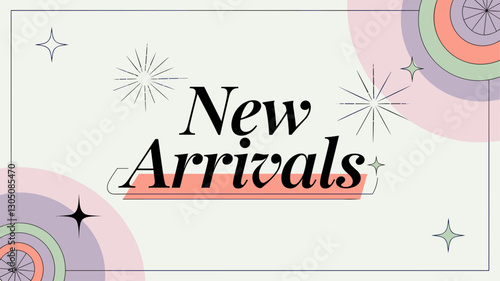 Minimalist New Arrivals Promotional Banner