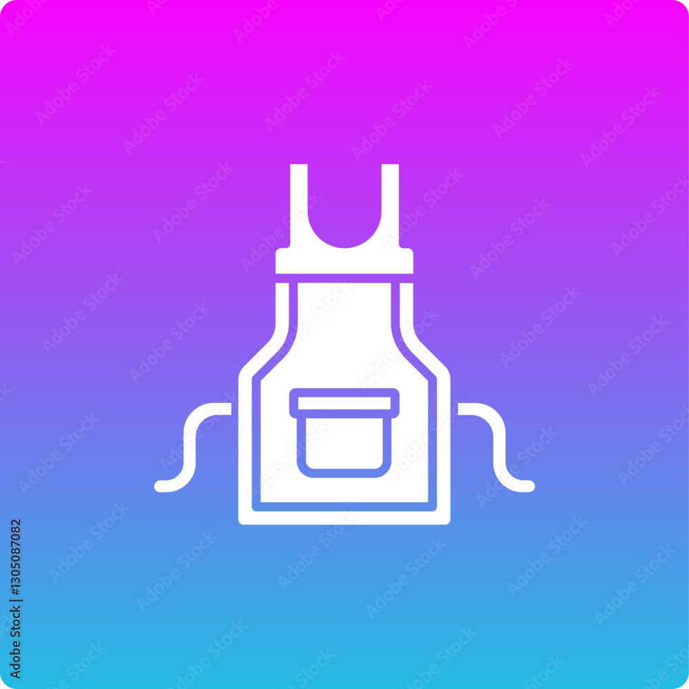 Obraz premium Apron Icon