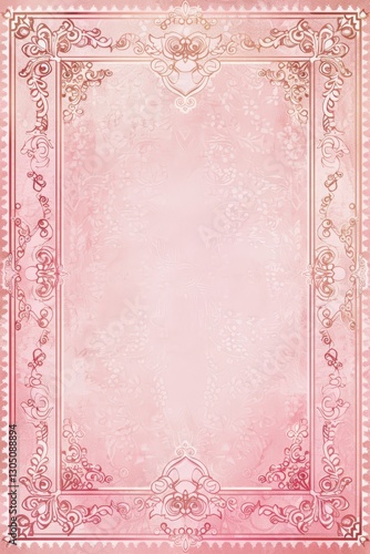 Elegant floral pink background design