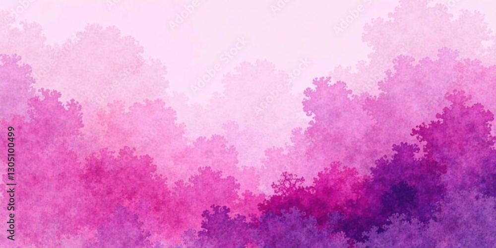 Abstract Pink and Purple Watercolor Landscape A Dreamlike Vista of Soft Hues and Organic Forms Abstract Pink and Purple Watercolor Landscape A Dreamlike Vista of Soft Hues and Organic Forms