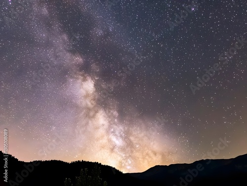 Milky Way Space Stars Night Sky Galaxy Astrology 
