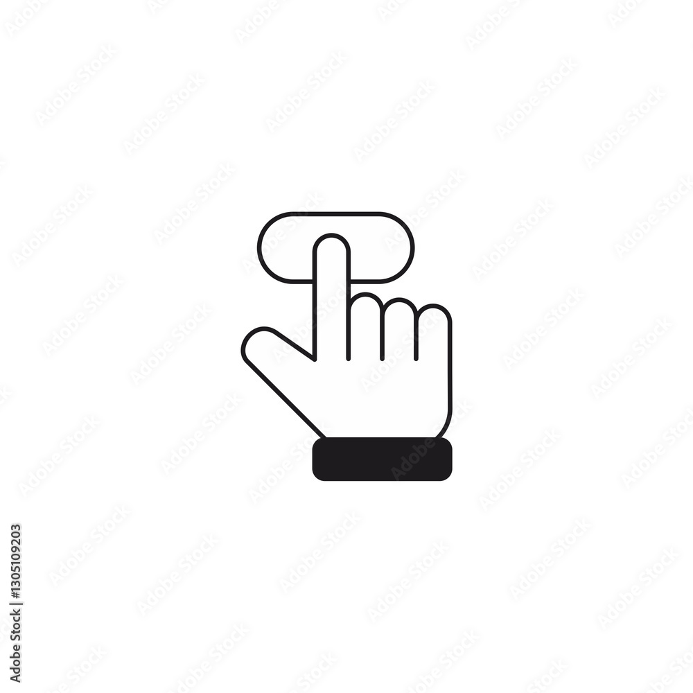 hand cursor icon