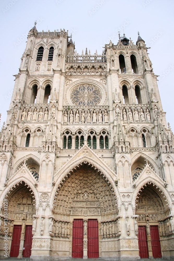 Amiens Cathedral in Picardy, France Amiens Cathedral in Picardy, France