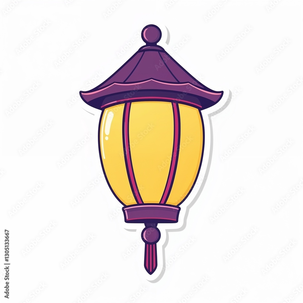 Lantern of Light: a vibrant cartoon illustration of a traditional lantern radiates a warm, inviting glow, perfect for evoking feelings of peace, illumination and cultural heritage. Lantern of Light: a vibrant cartoon illustration of a traditional lantern radiates a warm, inviting glow, perfect for evoking feelings of peace, illumination and cultural heritage.