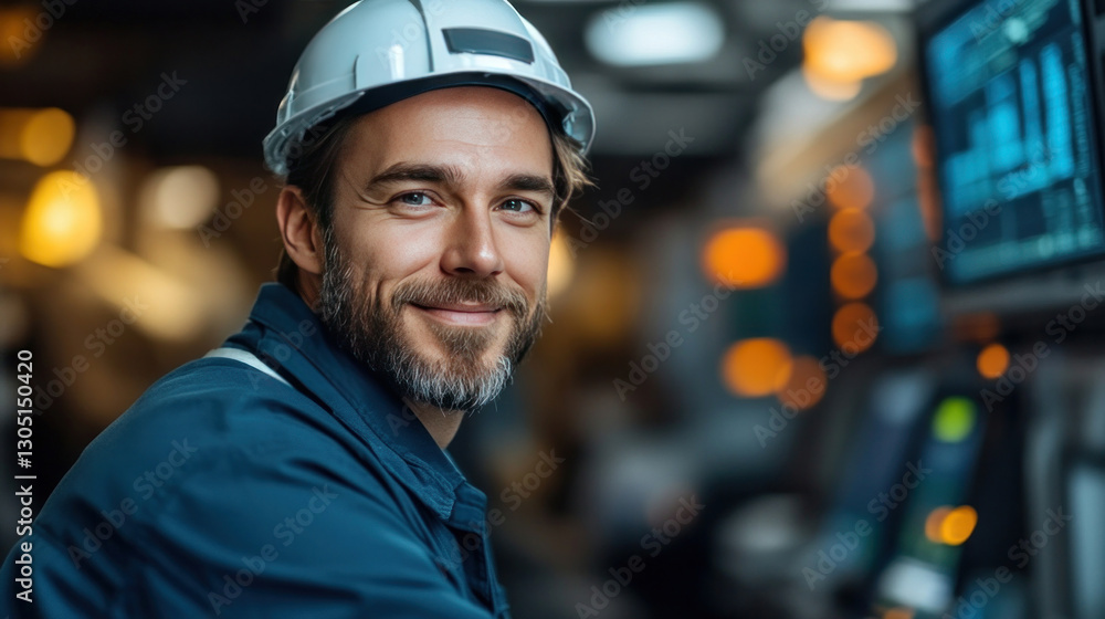 Factory engineers full team troubleshooting AI-integrated industrial equipment, refining predictive maintenance analytics, optimizing real-time factory automation Factory engineers full team troubleshooting AI-integrated industrial equipment, refining predictive maintenance analytics, optimizing real-time factory automation
