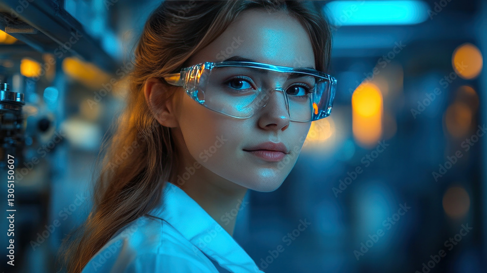 Full team of female engineers leading an AI-driven industrial automation project, reviewing machine-learning-powered robotic systems, optimizing high-tech workflows Full team of female engineers leading an AI-driven industrial automation project, reviewing machine-learning-powered robotic systems, optimizing high-tech workflows
