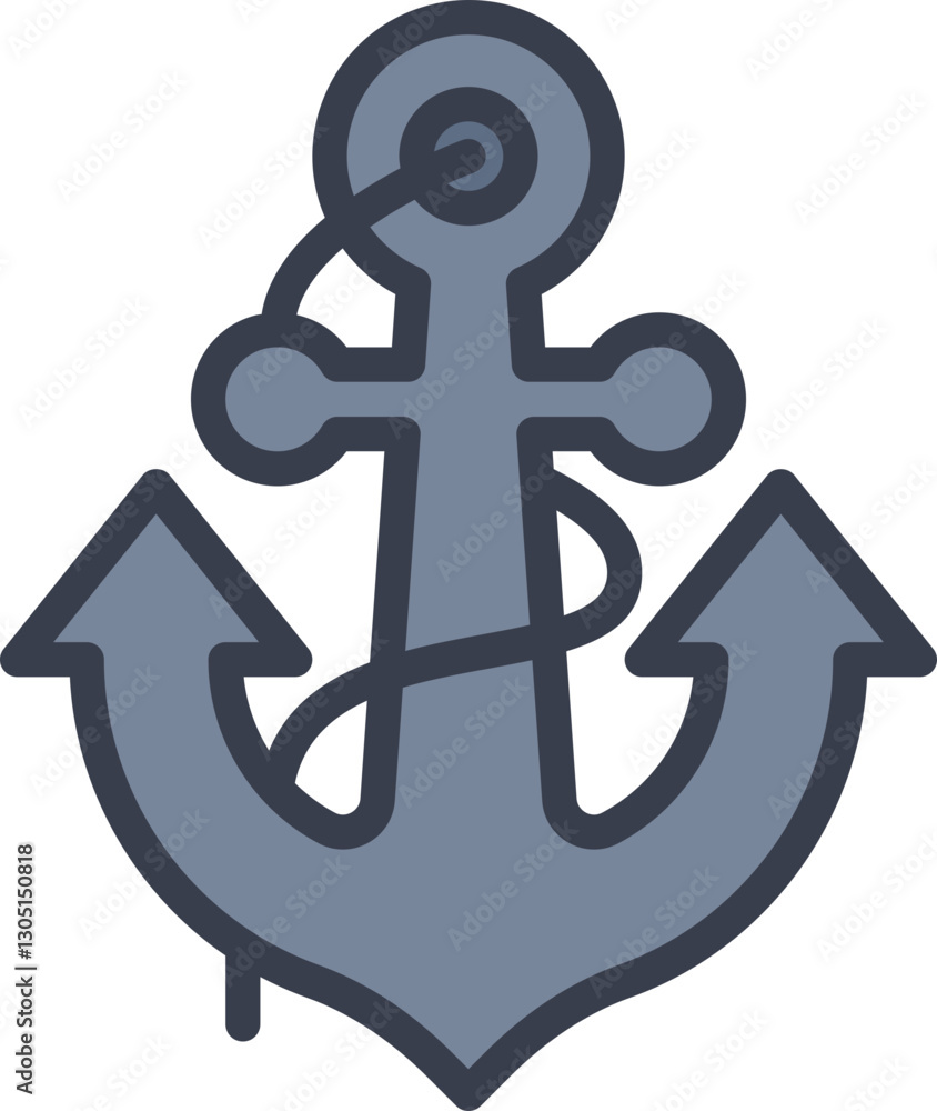Obraz premium Anchor icon