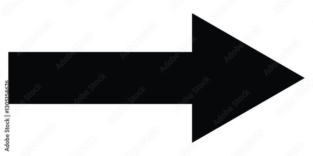 Straight long right vector arrow icon. Black large backwards or right pointing solid long arrow icon. Straight long right vector arrow icon. Black large backwards or right pointing solid long arrow icon.