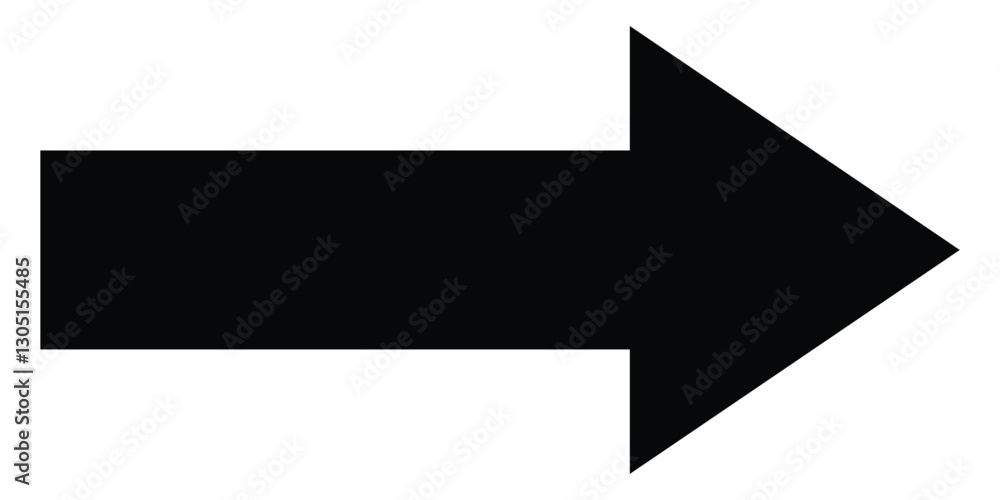 Straight long right vector arrow icon. Black large backwards or right pointing solid long arrow icon. Straight long right vector arrow icon. Black large backwards or right pointing solid long arrow icon.
