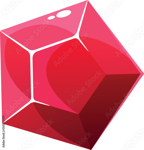 Jewelry precious gem game asset