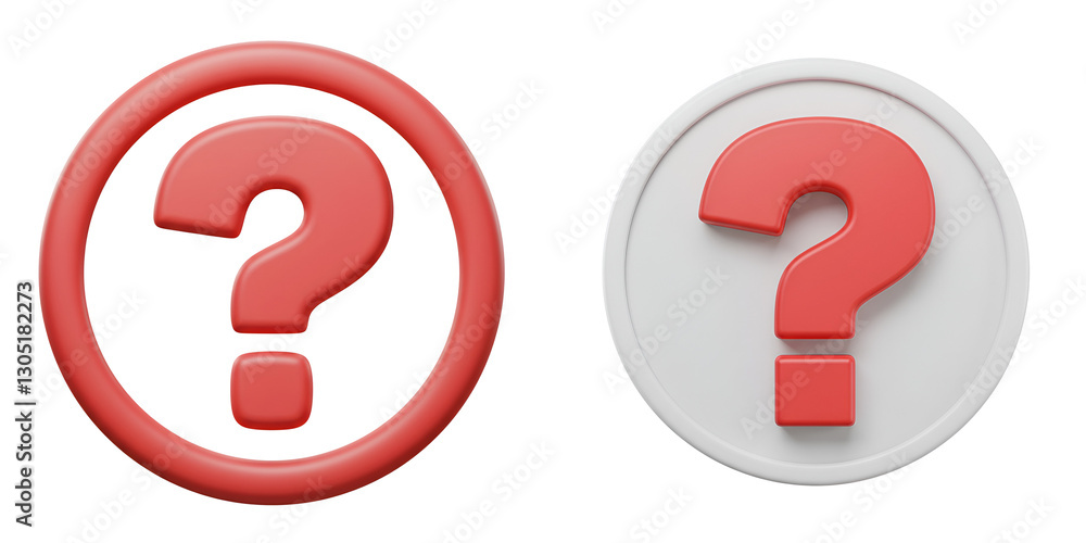 Bold Question Mark Inside a Circle - Icon for Inquiries or Uncertainty Bold Question Mark Inside a Circle - Icon for Inquiries or Uncertainty