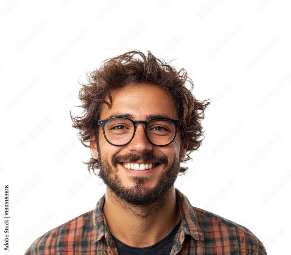 Positive vibes urban smiling portrait isolated on transparent background png Positive vibes urban smiling portrait isolated on transparent background png