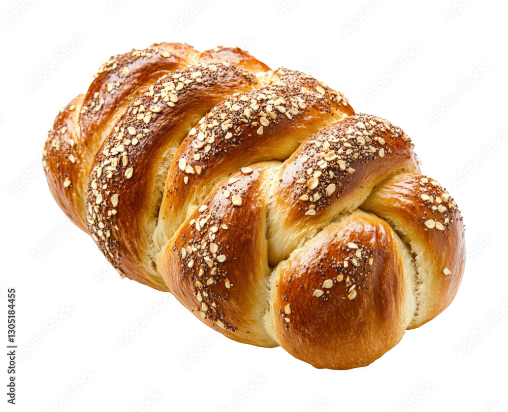 Challah bread homemade baking isolated on transparent background png Challah bread homemade baking isolated on transparent background png
