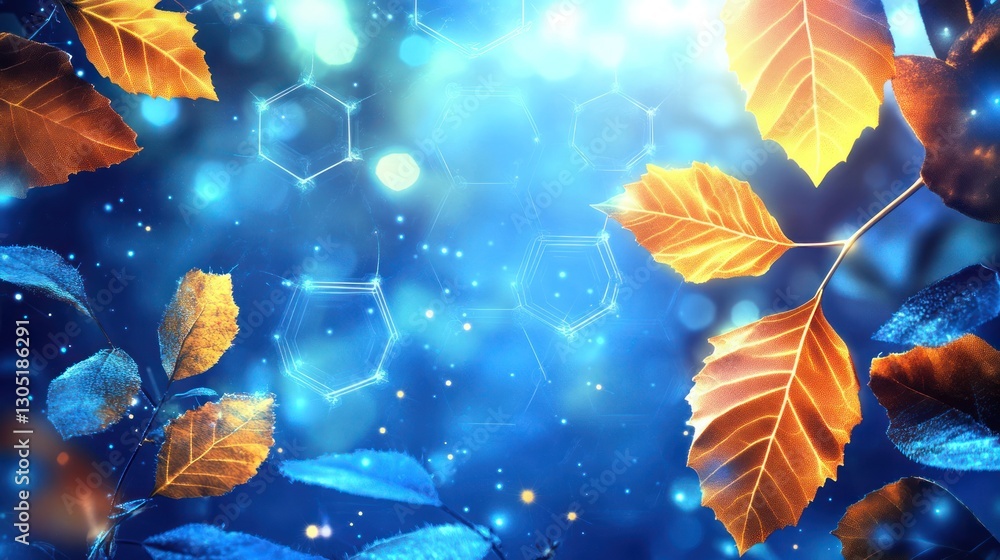 Autumn leaves, vibrant colors, abstract background, showcasing nature's beauty, potential use for artistic projects or nature-themed designs Autumn leaves, vibrant colors, abstract background, showcasing nature's beauty, potential use for artistic projects or nature-themed designs