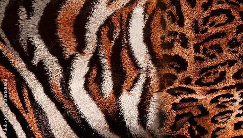 fashion print design with leopard skin and zebra patterns in stylish brown tones fashion print design with leopard skin and zebra patterns in stylish brown tones