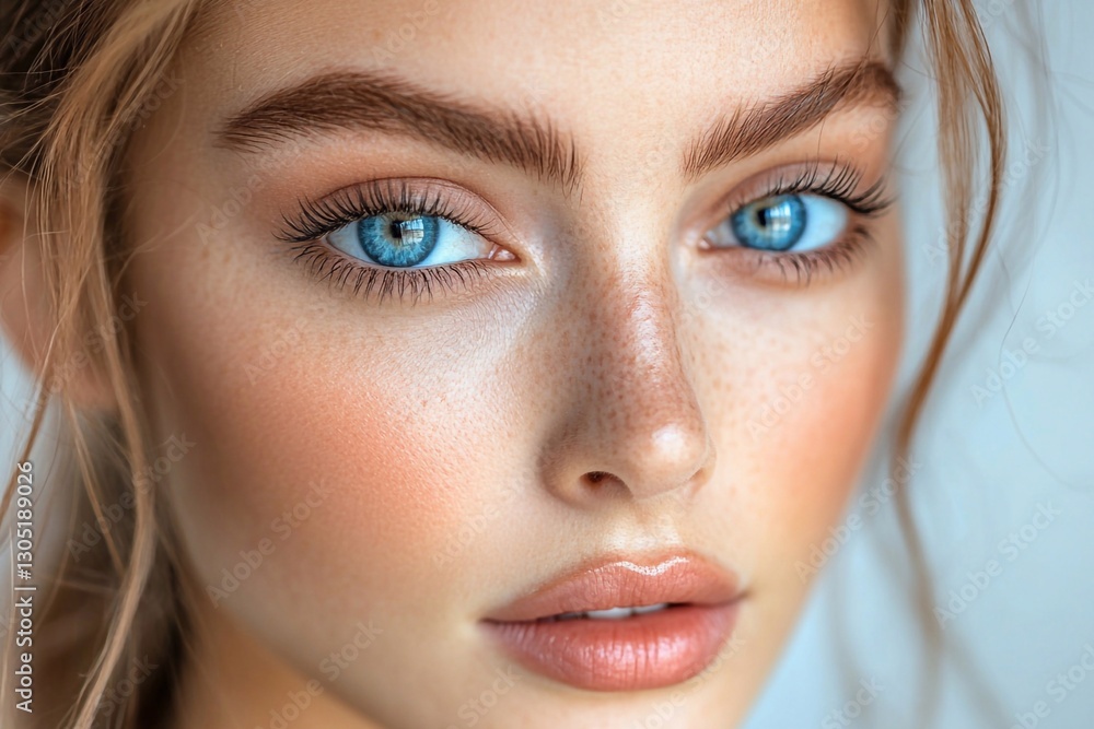 A photo of the client with makeup, but the focus is only on the eyelashes, for example, on a background with greenery.
A photo of the client with makeup, but the focus is only on the eyelashes, for example, on a background with greenery.