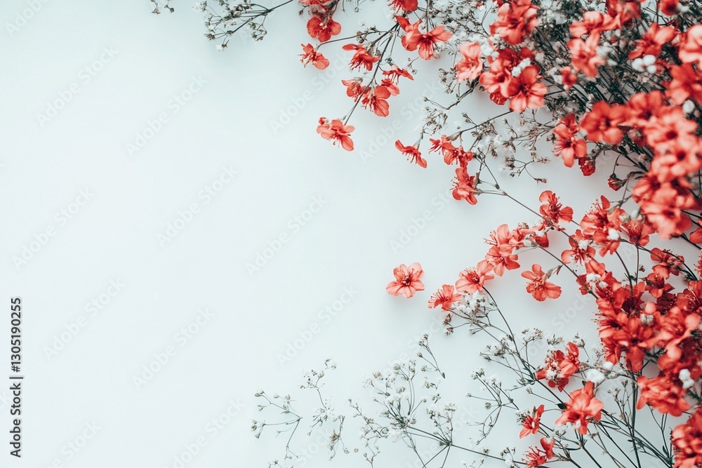 Many different coloring flowers in the summer isolated on white background Many different coloring flowers in the summer isolated on white background