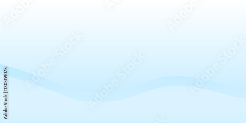 White wavy glowing lines on a blue background. Futuristic digital high-technology pattern background