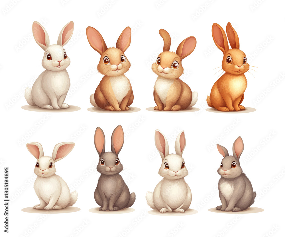 Nature's rabbits a wildlife journey isolated on transparent background png Nature's rabbits a wildlife journey isolated on transparent background png