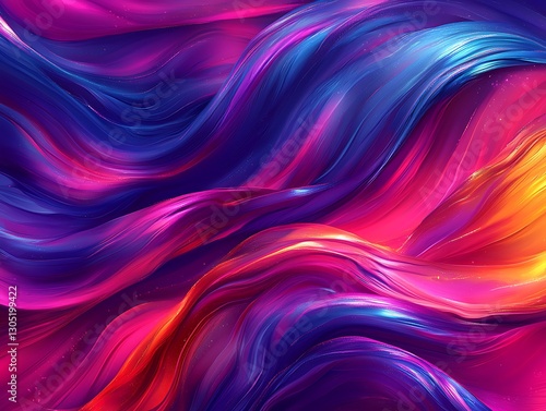 Wallpaper Mural Colorful Fluid Abstract Swirl Background Torontodigital.ca