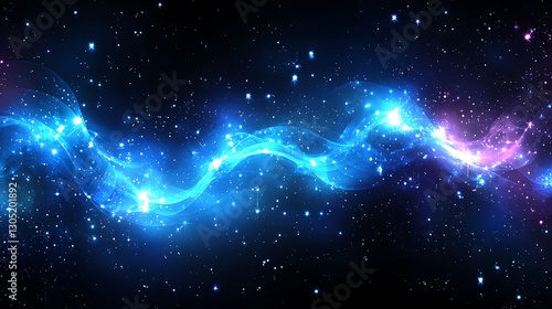 Cosmic Energy Wave in Starry Space