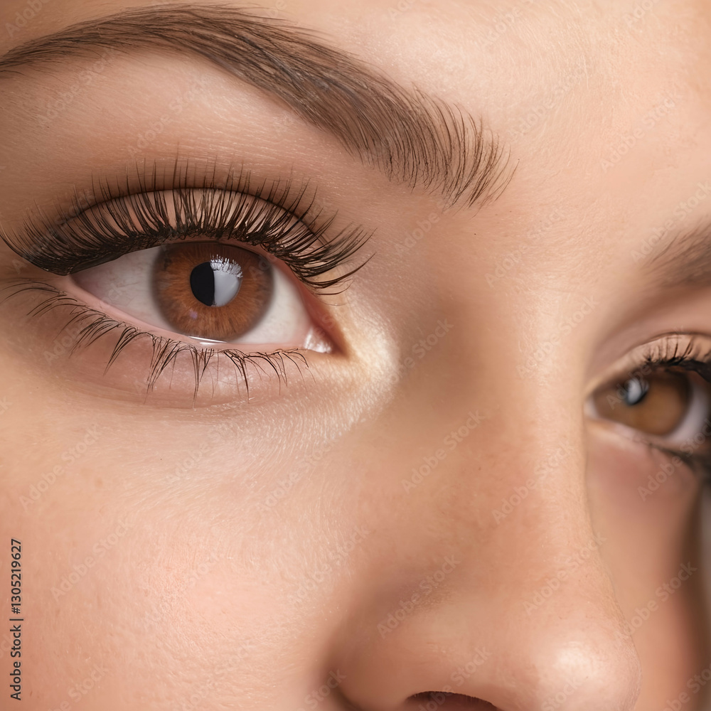 Obraz premium close up of female eye