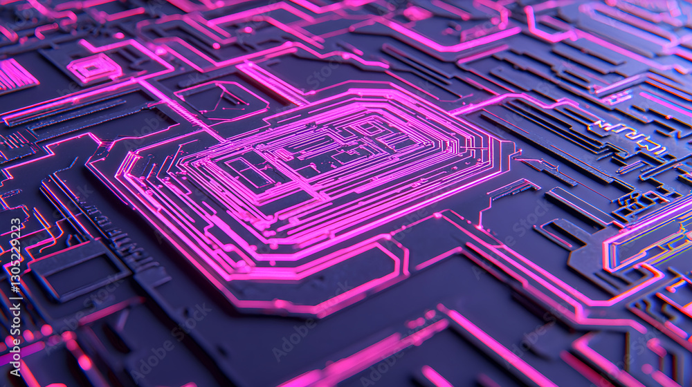 Innovative technology circuit design digital workspace graphic visualization high-tech environment macro view futuristic concept Innovative technology circuit design digital workspace graphic visualization high-tech environment macro view futuristic concept