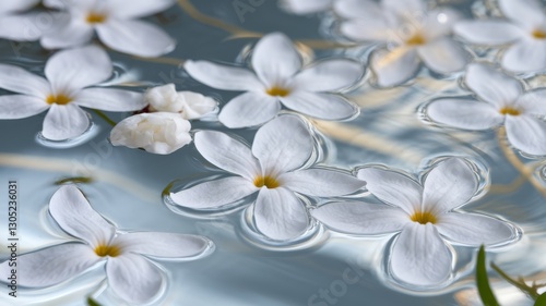 Floating Jasmine Blooms