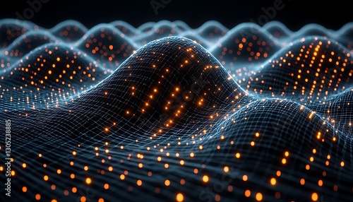 Glowing Data Waves in Digital Space (1)