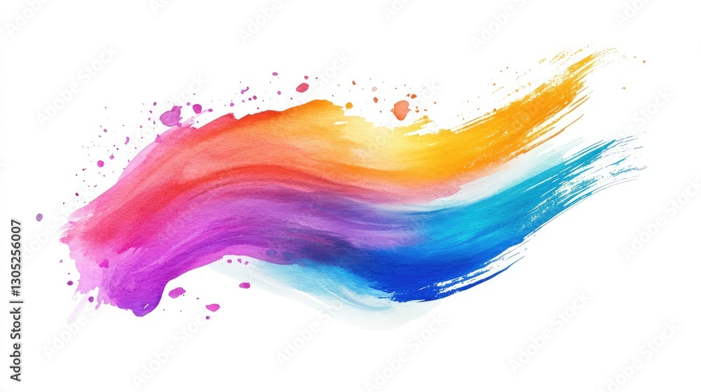 Vibrant Abstract Brush Stroke with Splashes of Color Representing Creativity, Energy, and Artistic Expression in a Modern Art Style for Backgrounds and Design Projects Vibrant Abstract Brush Stroke with Splashes of Color Representing Creativity, Energy, and Artistic Expression in a Modern Art Style for Backgrounds and Design Projects