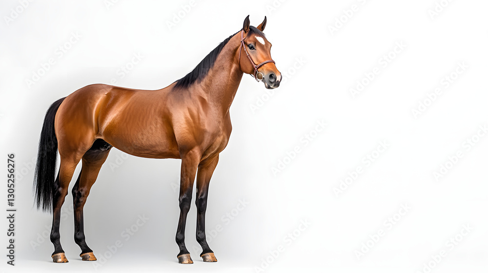 Head and Shoulders Portrait of a Bay Horse, Soft Window Light
Head and Shoulders Portrait of a Bay Horse, Soft Window Light